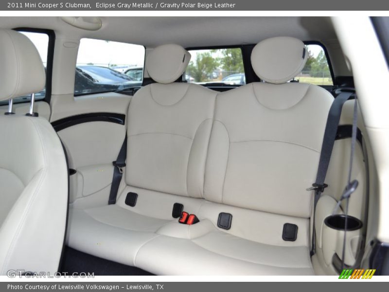 Rear Seat of 2011 Cooper S Clubman