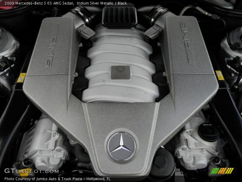  2009 S 63 AMG Sedan Engine - 6.3 Liter AMG DOHC 32-Valve VVT V8