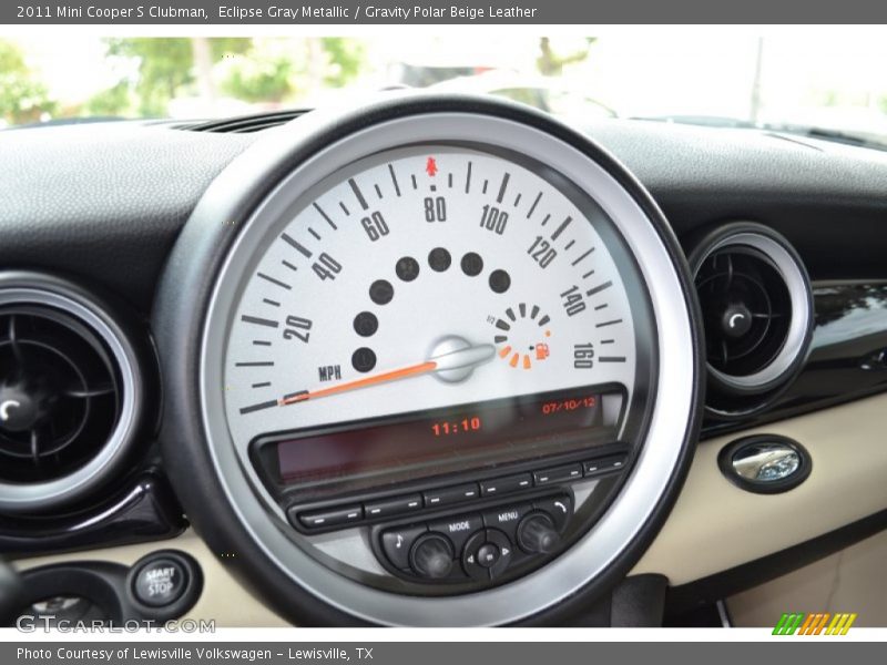  2011 Cooper S Clubman S Clubman Gauges