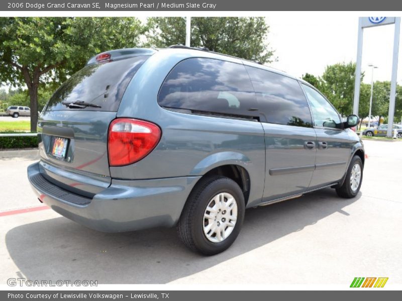 Magnesium Pearl / Medium Slate Gray 2006 Dodge Grand Caravan SE