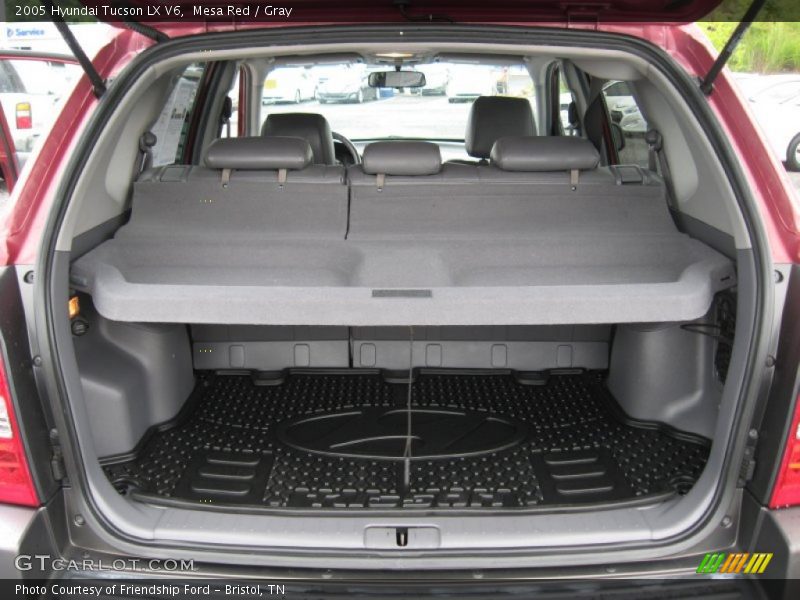 Mesa Red / Gray 2005 Hyundai Tucson LX V6