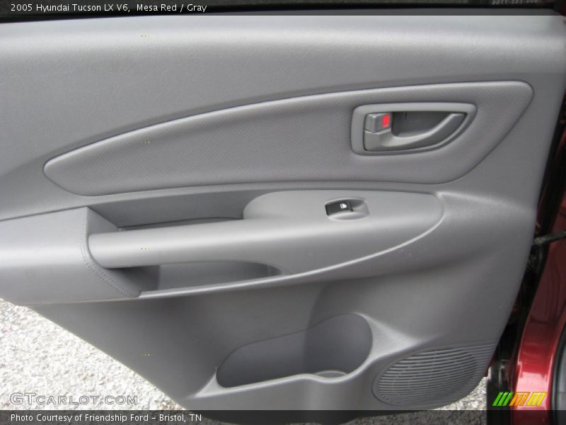 Mesa Red / Gray 2005 Hyundai Tucson LX V6