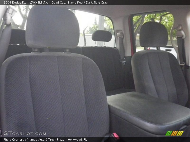 Flame Red / Dark Slate Gray 2004 Dodge Ram 1500 SLT Sport Quad Cab