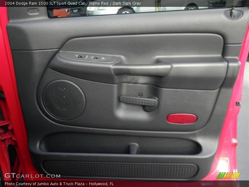 Flame Red / Dark Slate Gray 2004 Dodge Ram 1500 SLT Sport Quad Cab