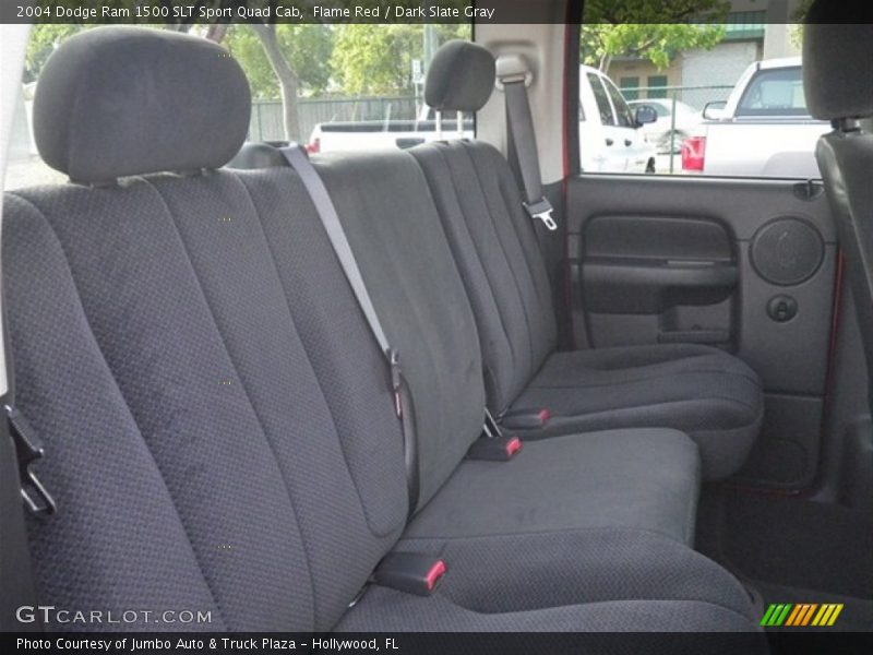 Flame Red / Dark Slate Gray 2004 Dodge Ram 1500 SLT Sport Quad Cab