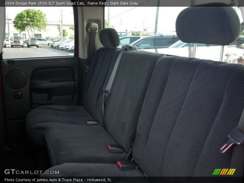 Flame Red / Dark Slate Gray 2004 Dodge Ram 1500 SLT Sport Quad Cab