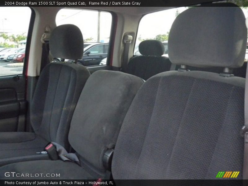 Flame Red / Dark Slate Gray 2004 Dodge Ram 1500 SLT Sport Quad Cab