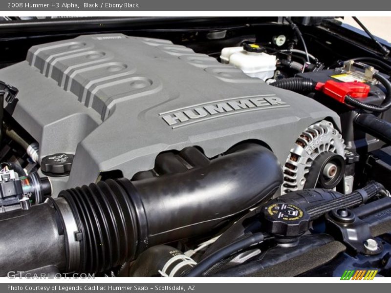 Black / Ebony Black 2008 Hummer H3 Alpha