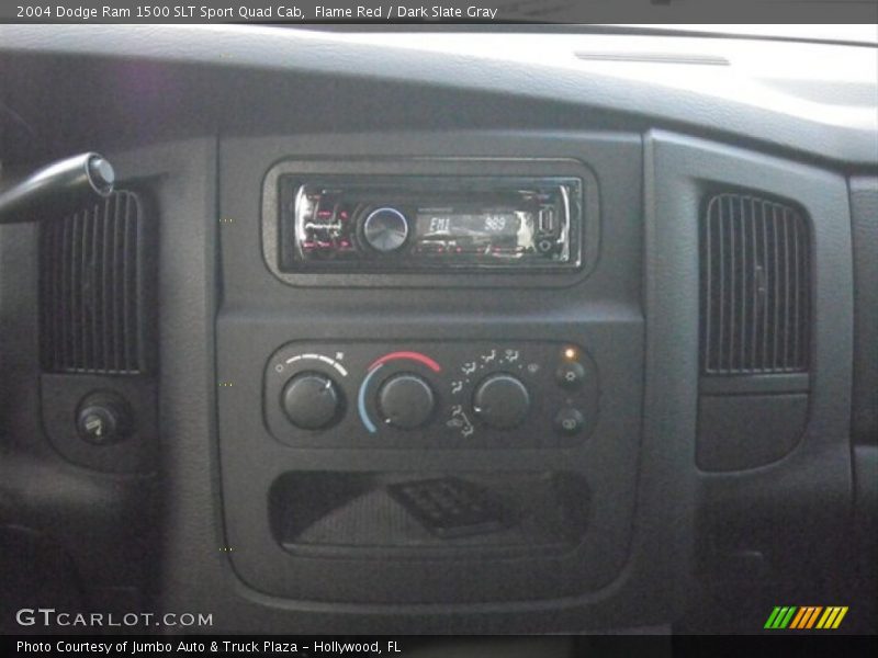 Flame Red / Dark Slate Gray 2004 Dodge Ram 1500 SLT Sport Quad Cab
