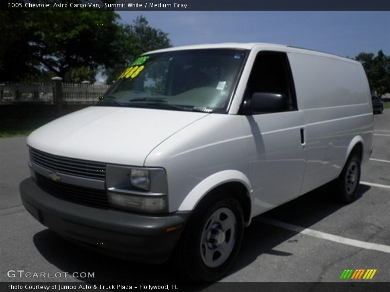 Summit White / Medium Gray 2005 Chevrolet Astro Cargo Van