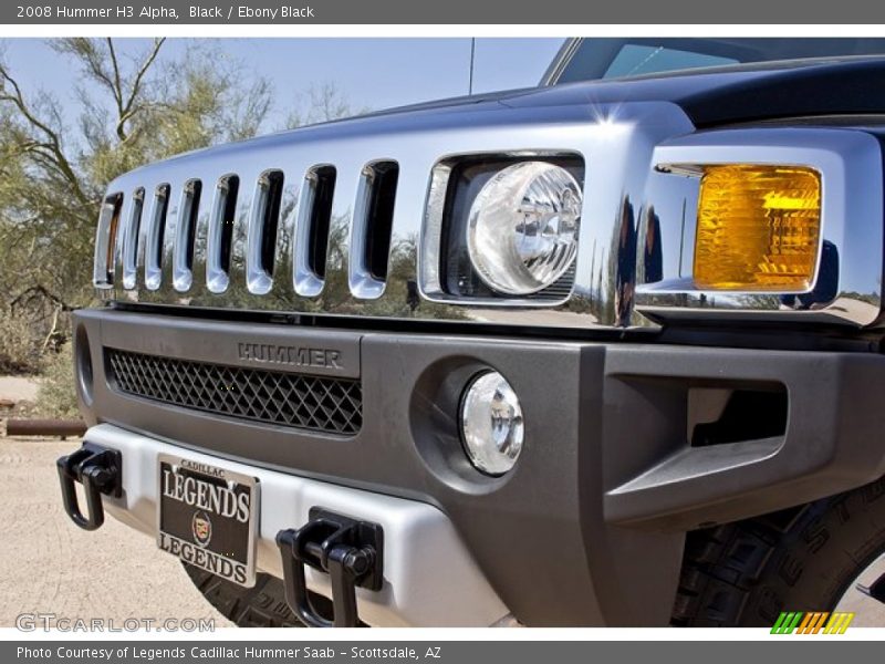 Black / Ebony Black 2008 Hummer H3 Alpha