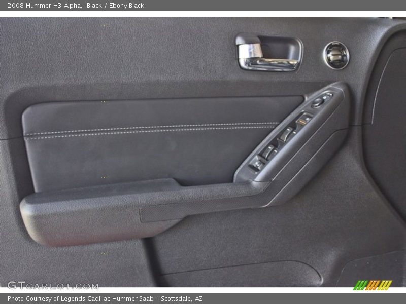 Black / Ebony Black 2008 Hummer H3 Alpha