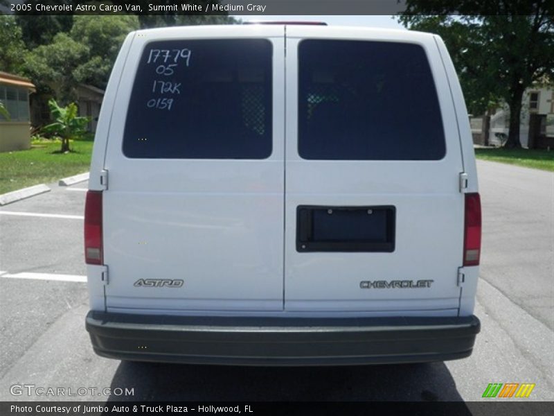 Summit White / Medium Gray 2005 Chevrolet Astro Cargo Van