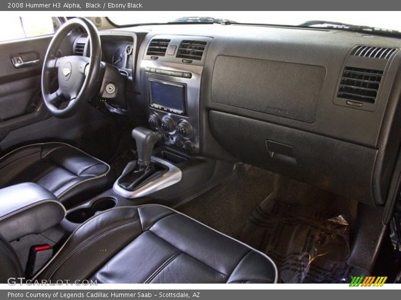 Black / Ebony Black 2008 Hummer H3 Alpha