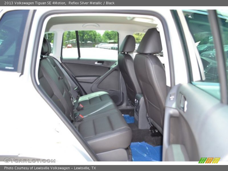 Reflex Silver Metallic / Black 2013 Volkswagen Tiguan SE 4Motion