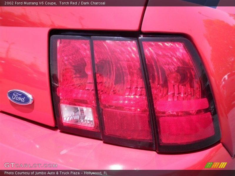 Torch Red / Dark Charcoal 2002 Ford Mustang V6 Coupe