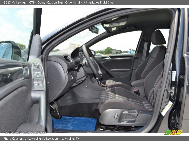  2013 GTI 4 Door Interlagos Plaid Cloth Interior