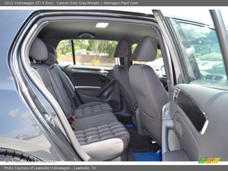  2013 GTI 4 Door Interlagos Plaid Cloth Interior