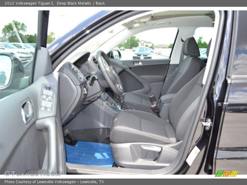  2013 Tiguan S Black Interior