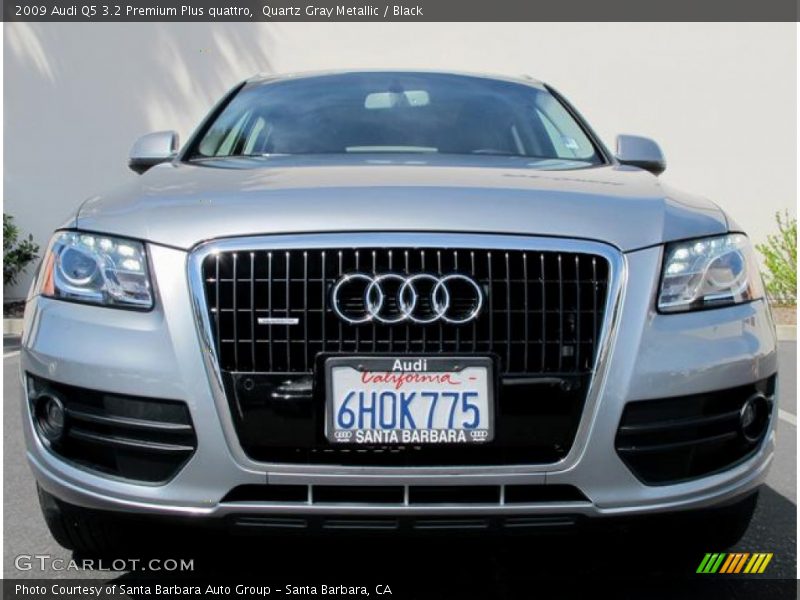 Quartz Gray Metallic / Black 2009 Audi Q5 3.2 Premium Plus quattro