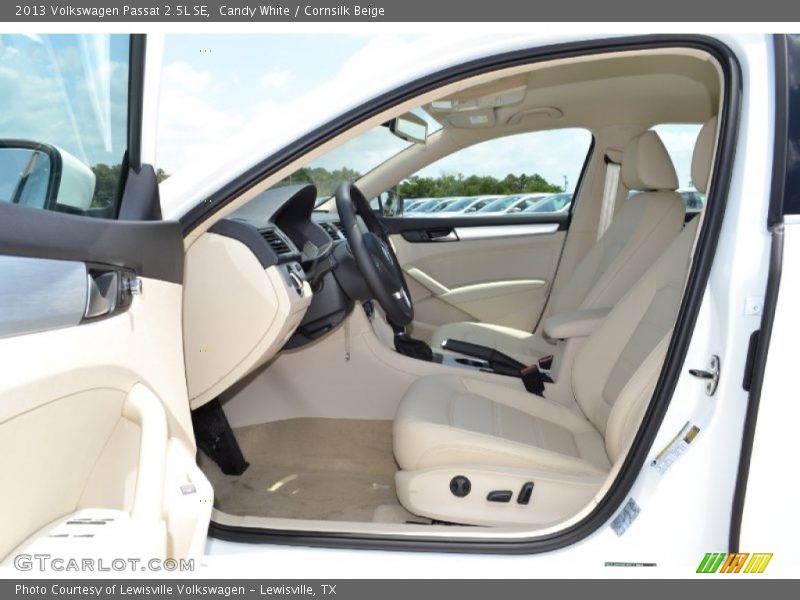  2013 Passat 2.5L SE Cornsilk Beige Interior