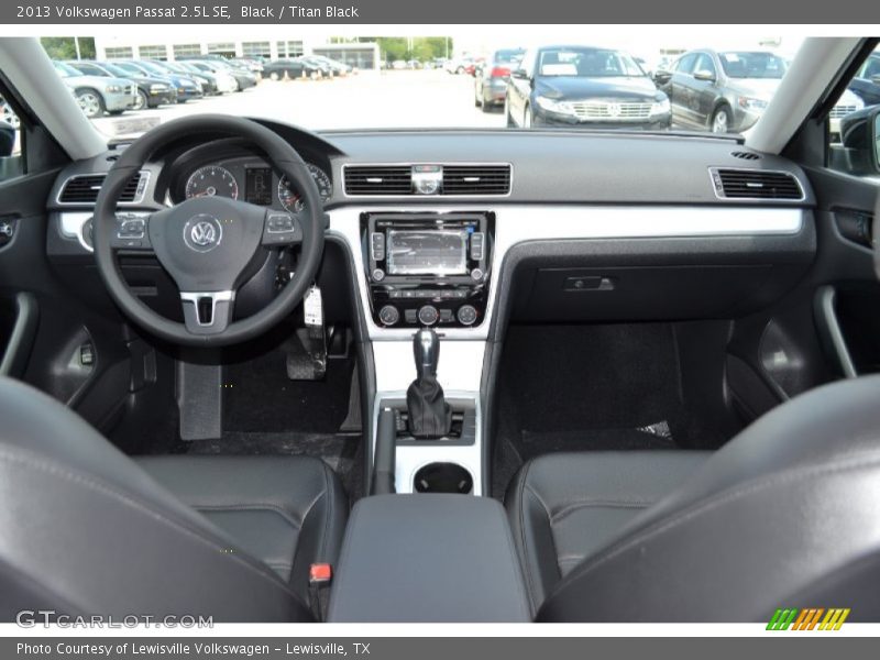 Dashboard of 2013 Passat 2.5L SE