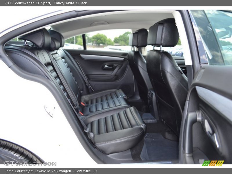 Candy White / Black 2013 Volkswagen CC Sport