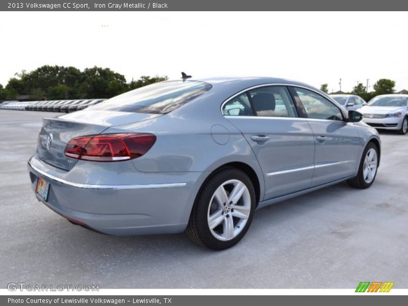 Iron Gray Metallic / Black 2013 Volkswagen CC Sport