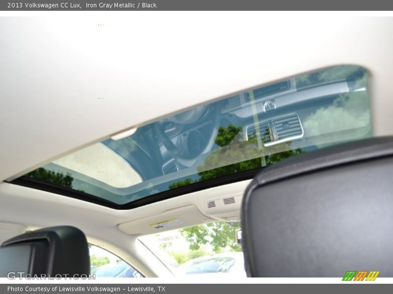 Iron Gray Metallic / Black 2013 Volkswagen CC Lux