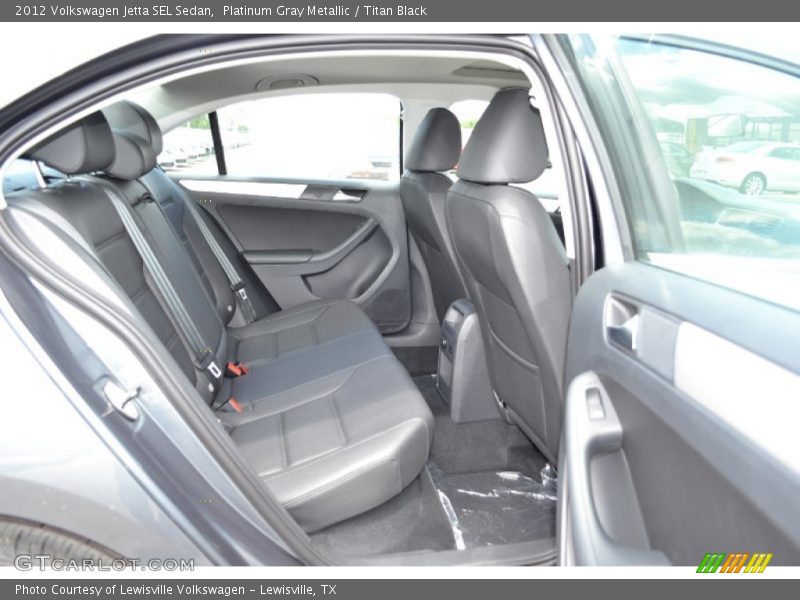 Platinum Gray Metallic / Titan Black 2012 Volkswagen Jetta SEL Sedan