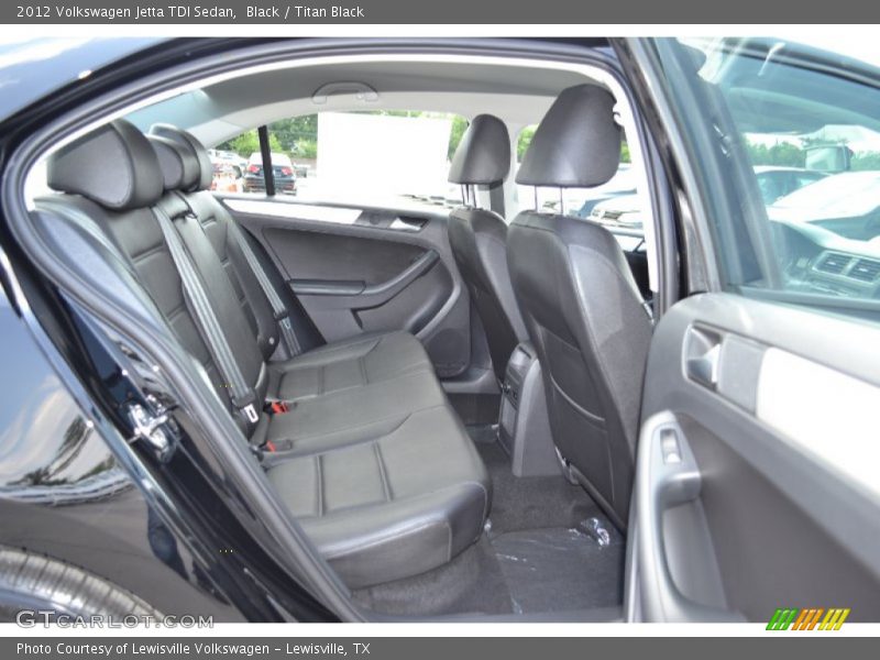 Black / Titan Black 2012 Volkswagen Jetta TDI Sedan