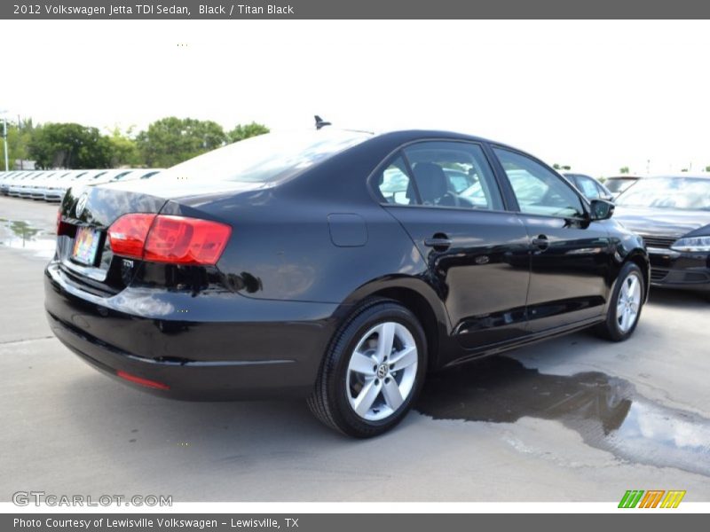 Black / Titan Black 2012 Volkswagen Jetta TDI Sedan