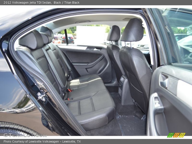 Black / Titan Black 2012 Volkswagen Jetta TDI Sedan