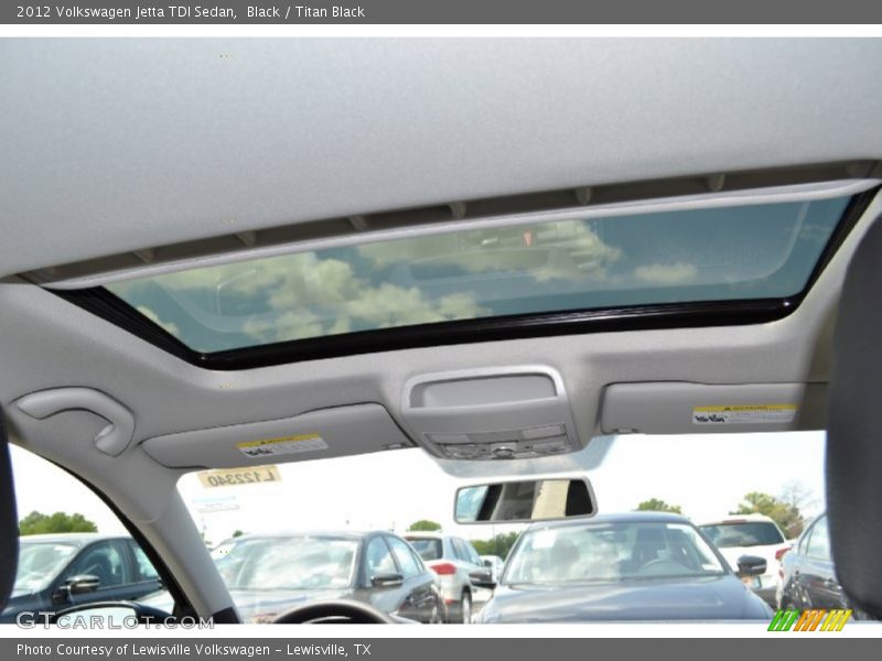 Black / Titan Black 2012 Volkswagen Jetta TDI Sedan