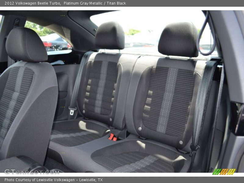 Platinum Gray Metallic / Titan Black 2012 Volkswagen Beetle Turbo