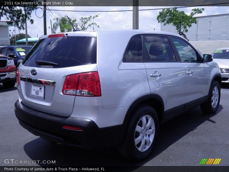 Bright Silver / Gray 2011 Kia Sorento LX