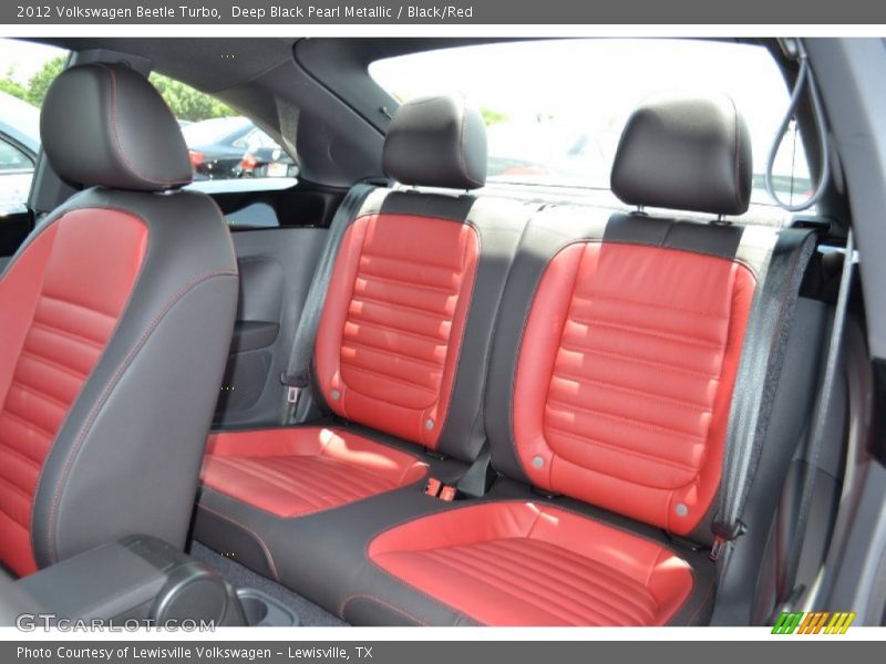 Rear Seat of 2012 Beetle Turbo