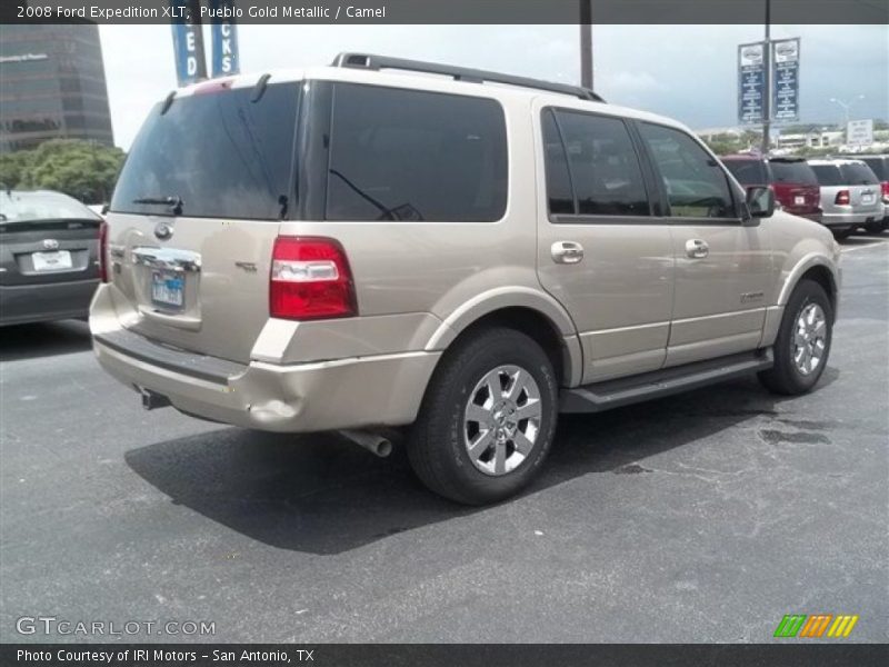 Pueblo Gold Metallic / Camel 2008 Ford Expedition XLT
