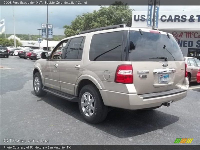 Pueblo Gold Metallic / Camel 2008 Ford Expedition XLT