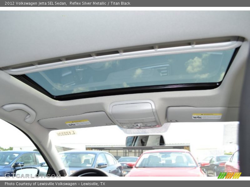 Reflex Silver Metallic / Titan Black 2012 Volkswagen Jetta SEL Sedan