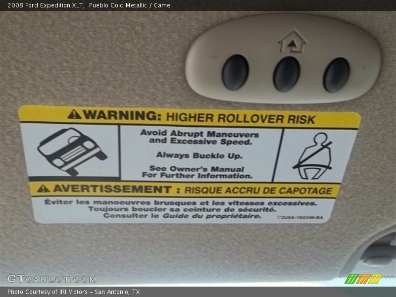Pueblo Gold Metallic / Camel 2008 Ford Expedition XLT