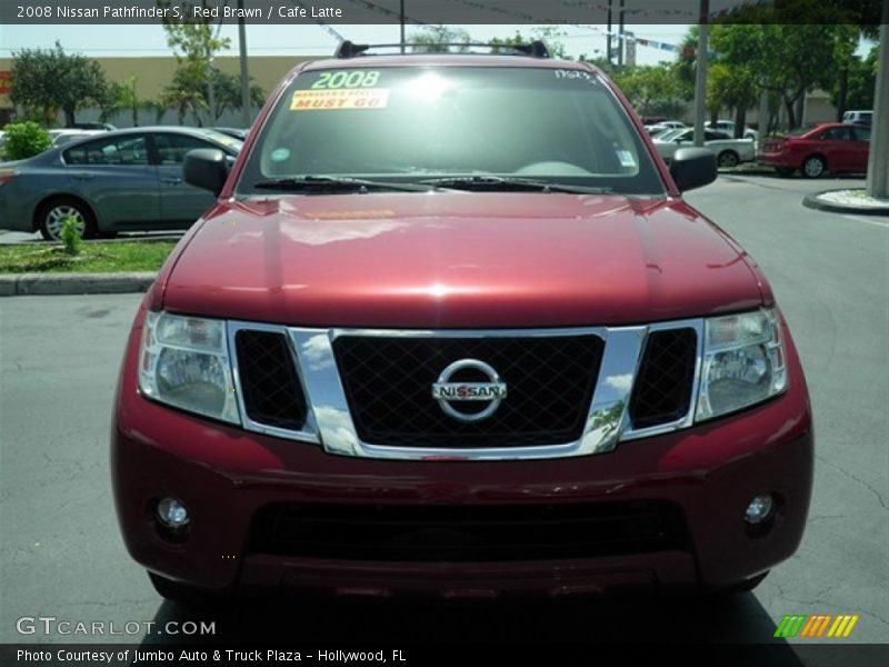 Red Brawn / Cafe Latte 2008 Nissan Pathfinder S
