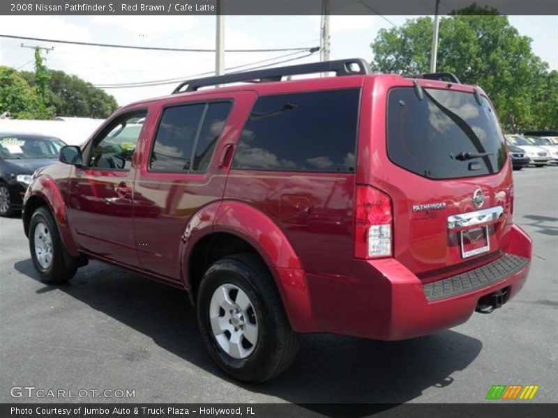 Red Brawn / Cafe Latte 2008 Nissan Pathfinder S