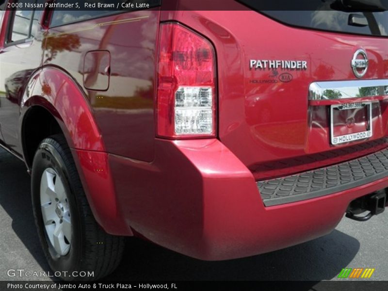 Red Brawn / Cafe Latte 2008 Nissan Pathfinder S