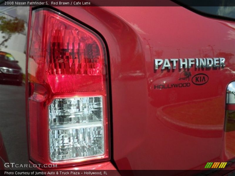 Red Brawn / Cafe Latte 2008 Nissan Pathfinder S