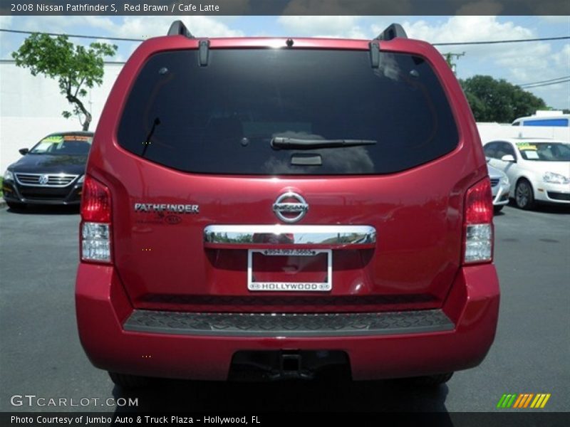 Red Brawn / Cafe Latte 2008 Nissan Pathfinder S