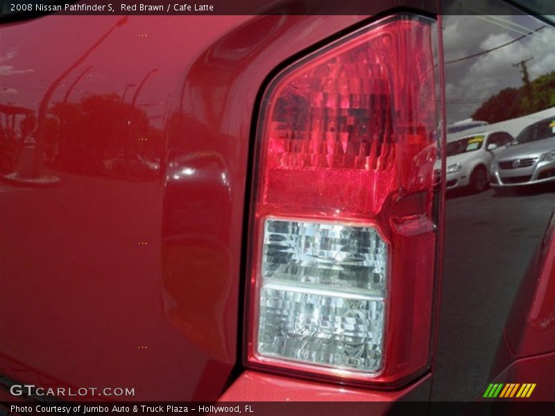 Red Brawn / Cafe Latte 2008 Nissan Pathfinder S