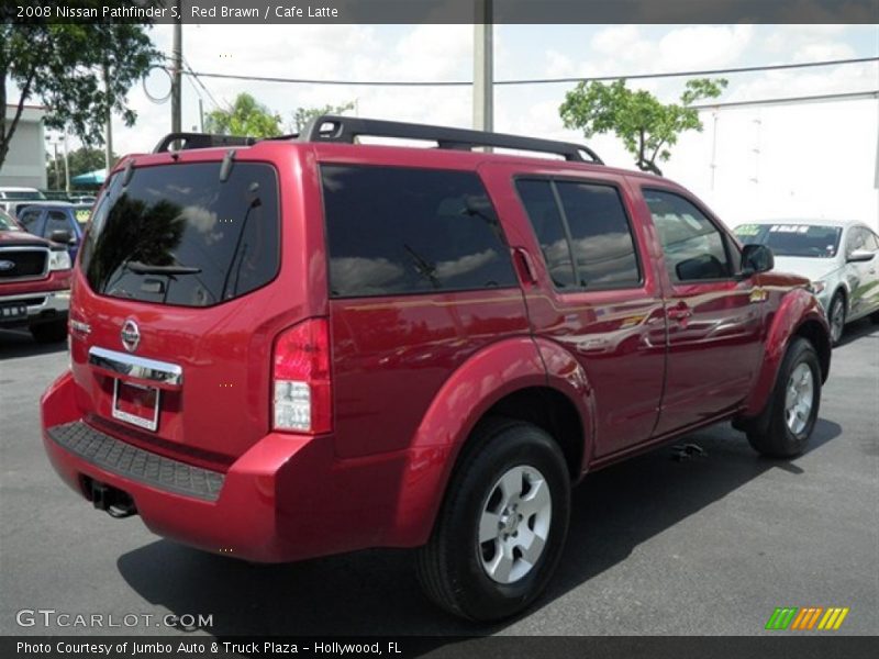 Red Brawn / Cafe Latte 2008 Nissan Pathfinder S
