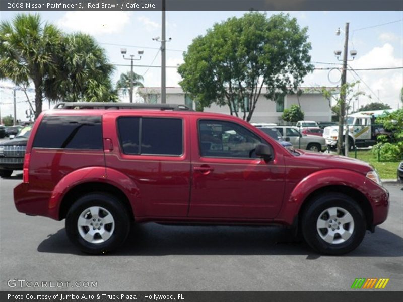 Red Brawn / Cafe Latte 2008 Nissan Pathfinder S