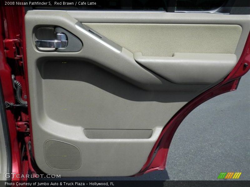 Red Brawn / Cafe Latte 2008 Nissan Pathfinder S